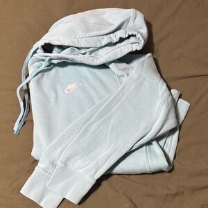 Nike Sky Blue Pullover Hoodie
